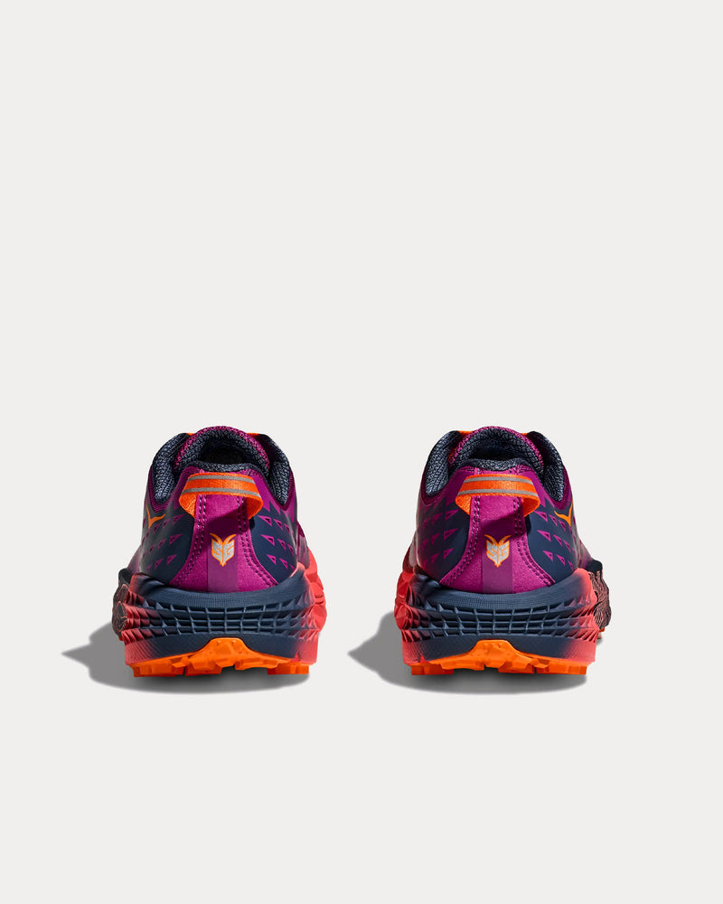Hoka Speedgoat 2 Wild Flower / Electric Tangerine Running Shoes - 4