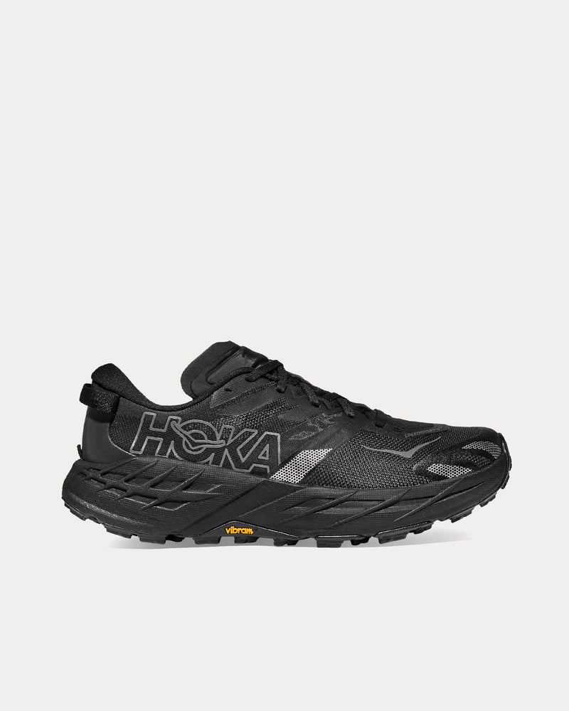 Hoka One One Men\'s Black Athletic Running Shoes B97 Amazon.com | Hoka One One Mens Bondi Leather Black Running  main image 4