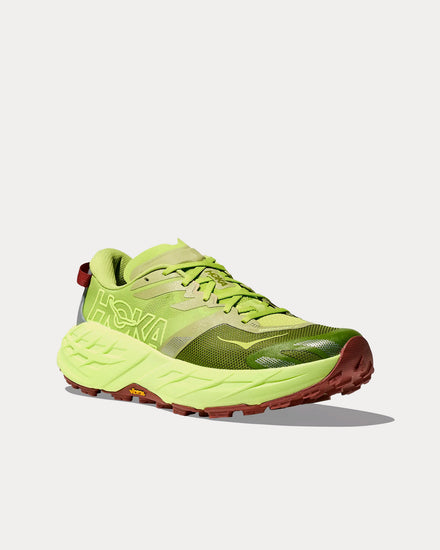 HOKA Speedgoat 7 Kiwi  / Neon Yuzu Running Shoes - 3