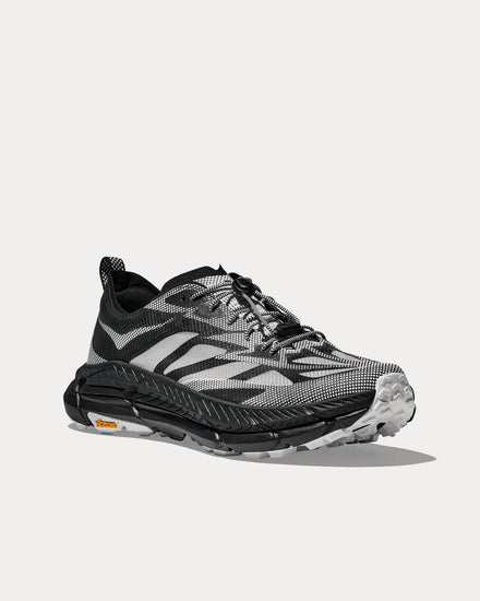 HOKA Stealth/Tech Mafate Speed 4 Lite Black / White Running Shoes - 3