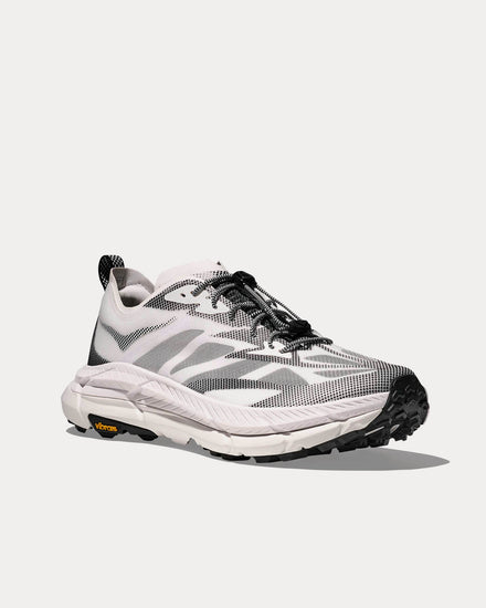 HOKA Stealth/Tech Mafate Speed 4 Lite White / Black Running Shoes - 3
