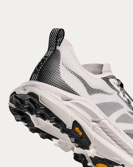 HOKA Stealth/Tech Mafate Speed 4 Lite White / Black Running Shoes - 5