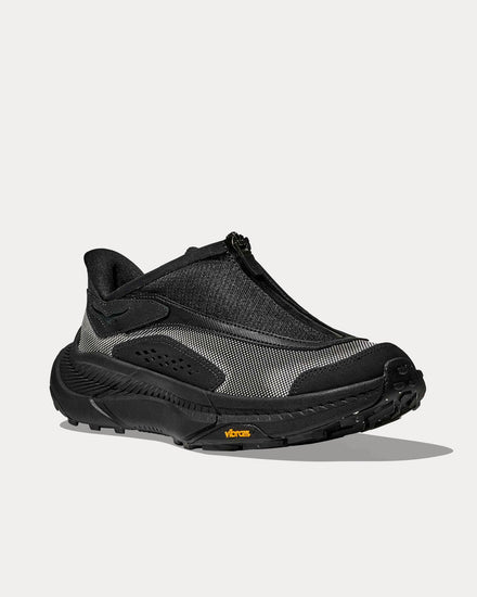HOKA Stealth/Tech Project Transport Black / White Slip On Sneakers - 3