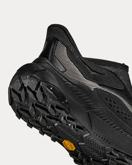 HOKA Stealth/Tech Project Transport Black / White Slip On Sneakers - 5