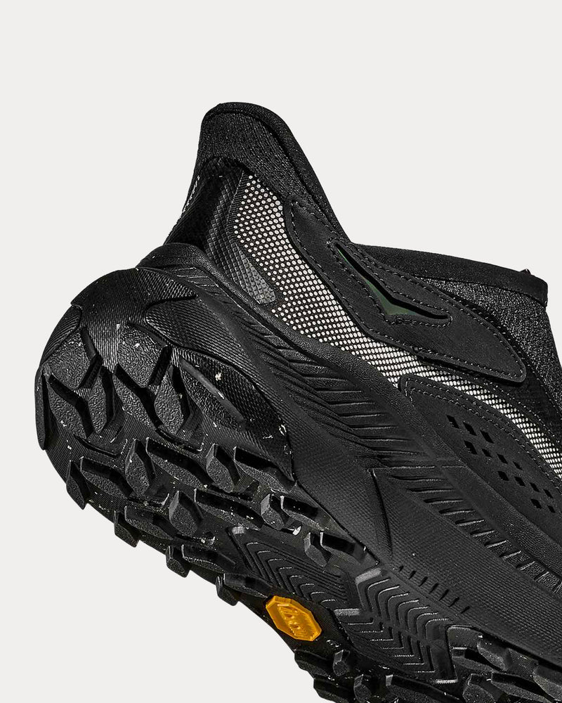 HOKA Stealth/Tech Project Transport Black / White Slip On Sneakers - 5