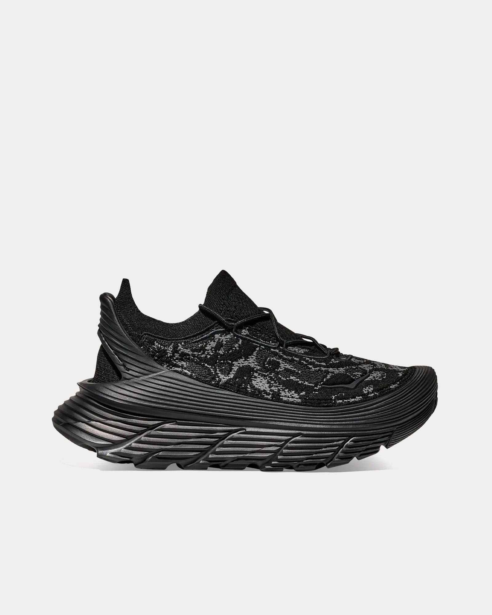 HOKA Unisex Stealth/Tech Restore Chukka Carbon Black / Black Slip