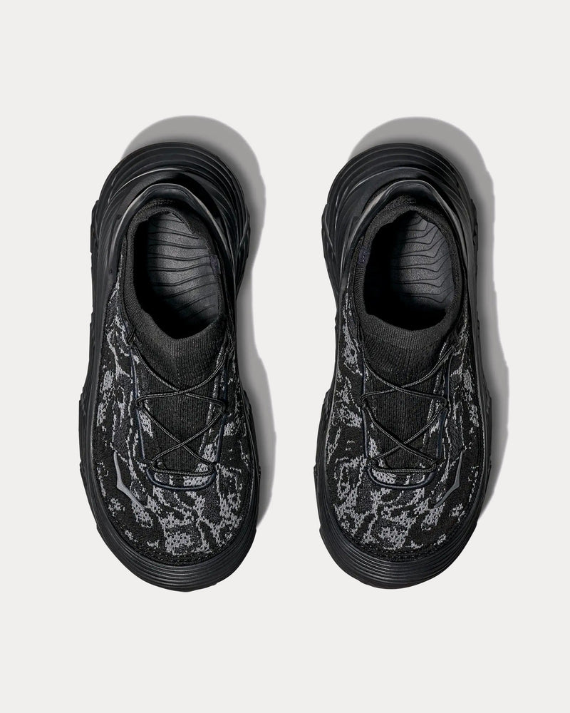 HOKA Unisex Stealth/Tech Restore Chukka Carbon Black / Black Slip