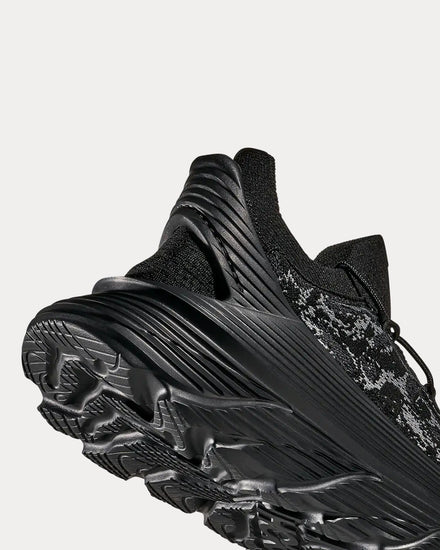 HOKA Stealth/Tech Restore Chukka Carbon Black / Black Slip On Sneakers - 4