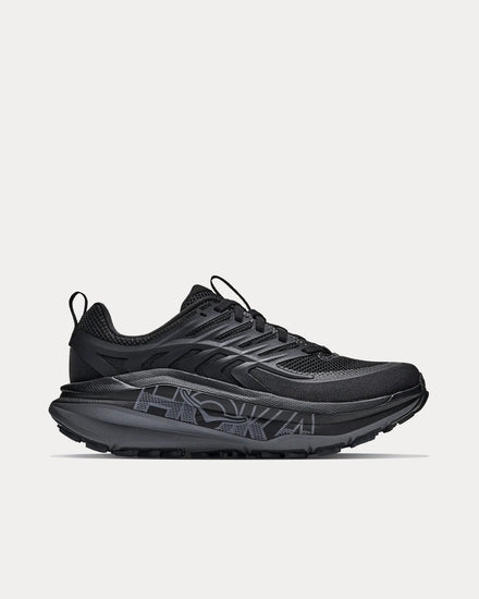 HOKA Stinson 8 Black / Outer Orbit Running Shoes - 1