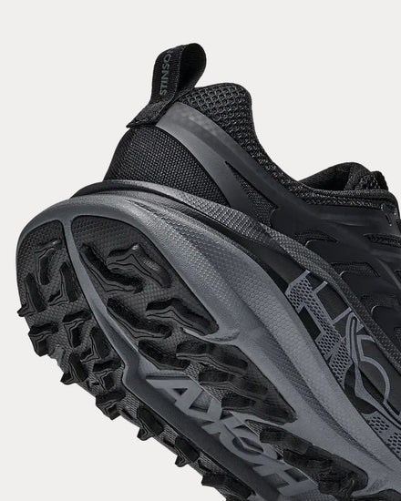HOKA Stinson 8 Black / Outer Orbit Running Shoes - 5