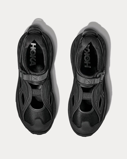 HOKA Stinson Breeze Black / Carbon Black Slip On Sneakers - 2