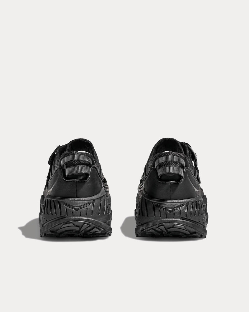 HOKA Unisex Stinson Breeze Black / Carbon Black Slip On Sneakers