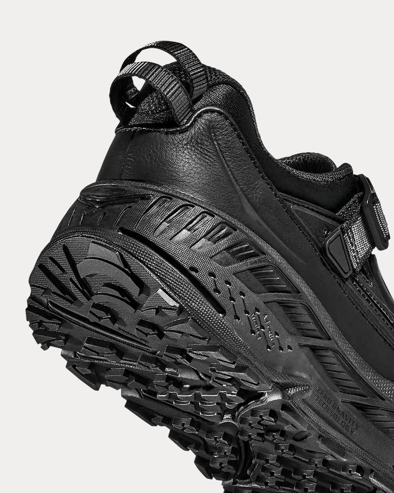 HOKA Unisex Stinson Breeze Black / Carbon Black Slip On Sneakers