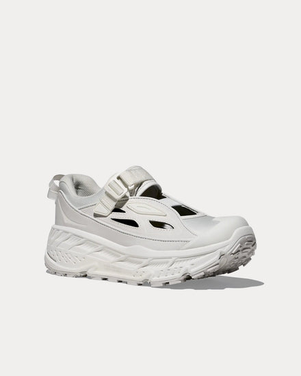 HOKA Stinson Breeze Frost / Grout Slip On Sneakers - 3