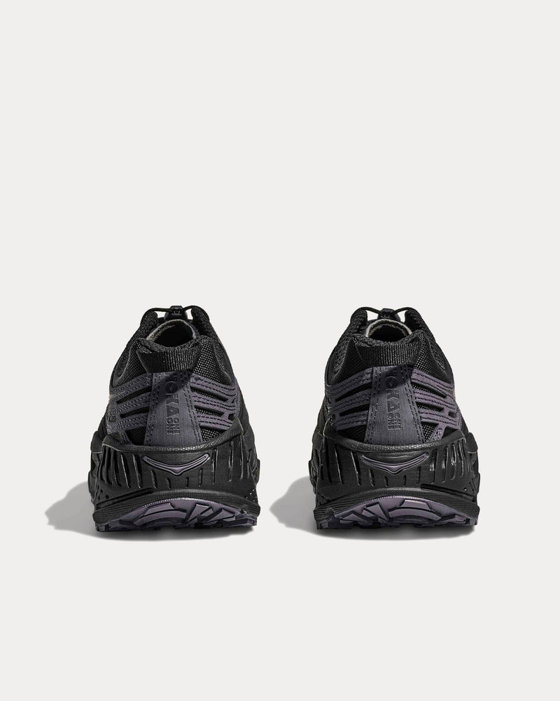 HOKA Elite Terrain System Stinson EVO OG Black / Black Running Shoes - 4