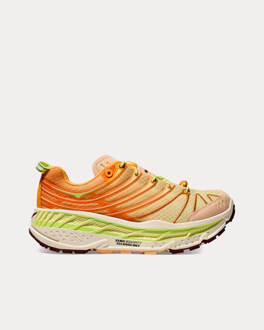 HOKA Stinson Evo OG Solar Flare / Cantaloupe Running Shoes