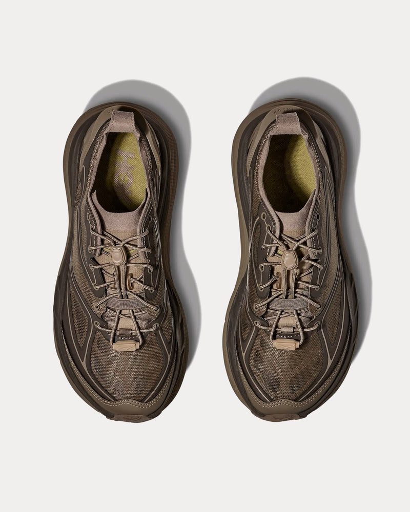 HOKA Unisex Stinson One7 Light Roast / Asphalt Running Shoes
