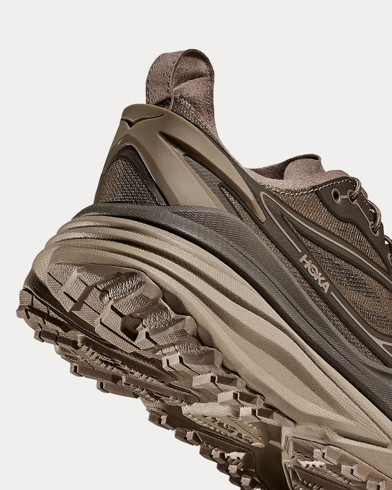 HOKA Unisex Stinson One7 Light Roast / Asphalt Running Shoes