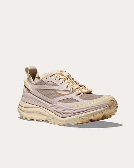HOKA Stinson One7 Stucco / Vintage Yellow Running Shoes - 2