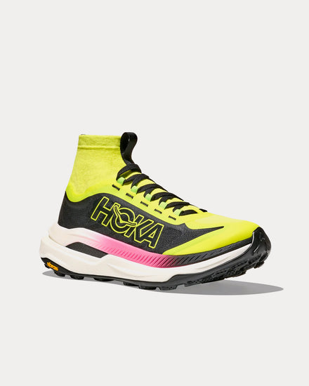 HOKA Tecton X 3 Neon Hoka Citrus / Black Running Shoes - 3