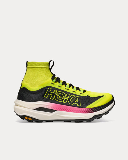 HOKA Tecton X 3 Neon Hoka Citrus / Black Running Shoes - 1