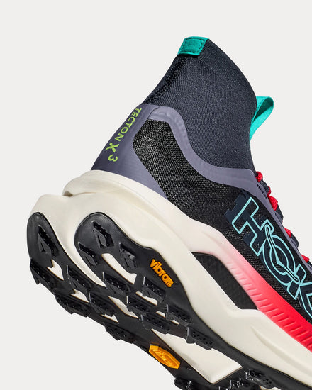 HOKA Tecton X 3 Stormy Skies / Cerise Running Shoes - 3