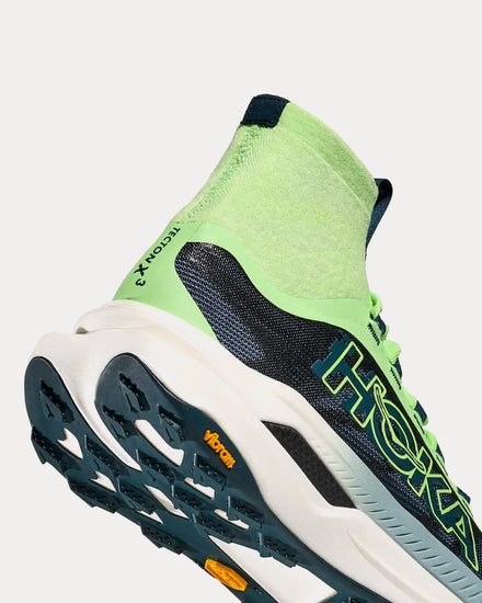 HOKA Tecton X 3 Tart Apple / Blue Twilight Running Shoes - 4