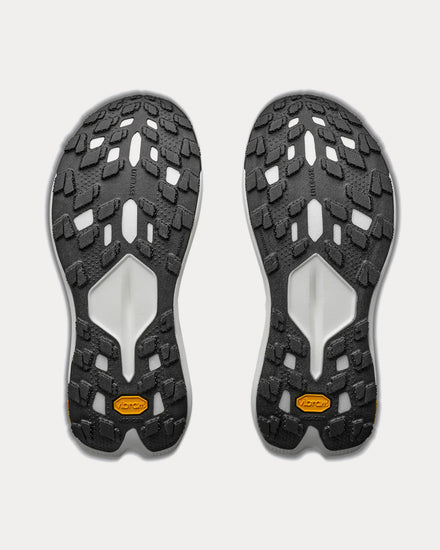 HOKA Tecton X 4 Frost / Neon Tangerine Running Shoes - 5