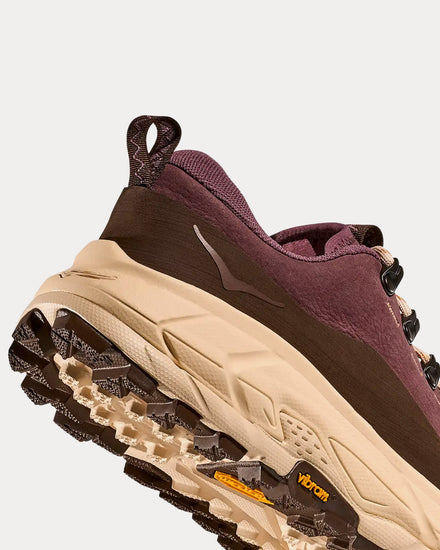 HOKA Tor Summit Dried Fig / Cold Brew Running Shoes - 4