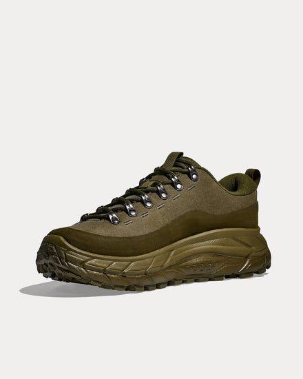 HOKA Tor Summit Moss Green / Spruce Green Low Top Sneakers - 3