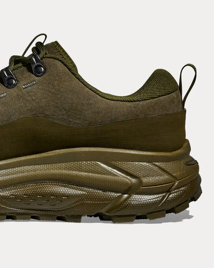 HOKA Tor Summit Moss Green / Spruce Green Low Top Sneakers - 5