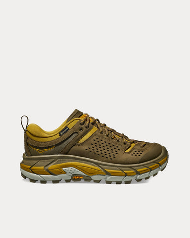 HOKA Tor Ultra Lo Dark Olive / Mercury Running Shoes