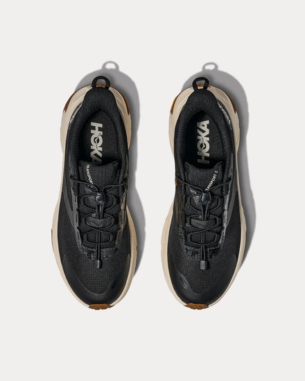 HOKA Transport 2 Black / Alabaster Low Top Sneakers - 2