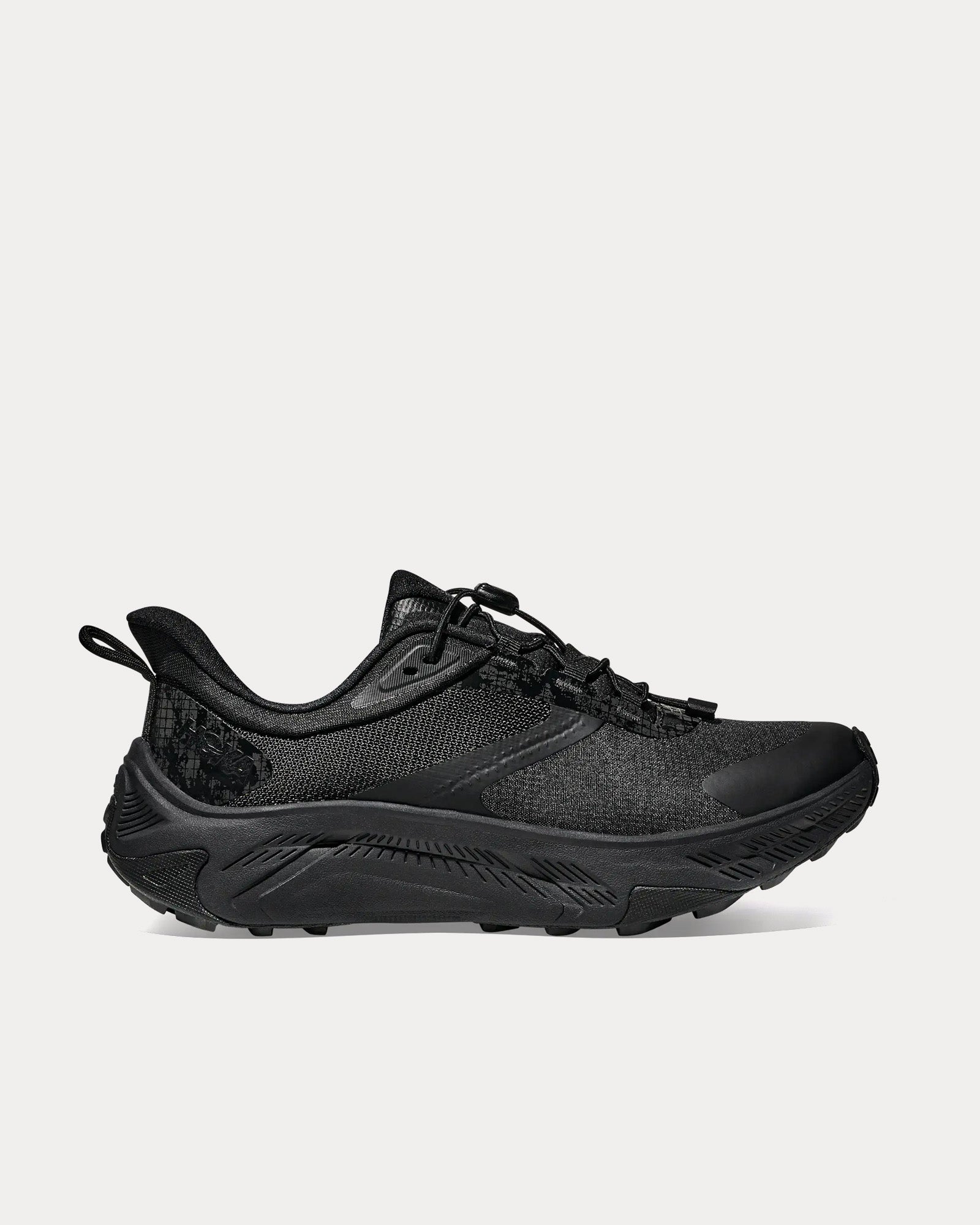 ［底面傷あり］HOKA Transport2ブラック スニーカー hoka-transport-2-black-