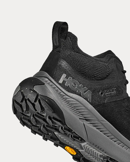 HOKA Transport Chukka Gore-Tex Black / Black Running Shoes - 3