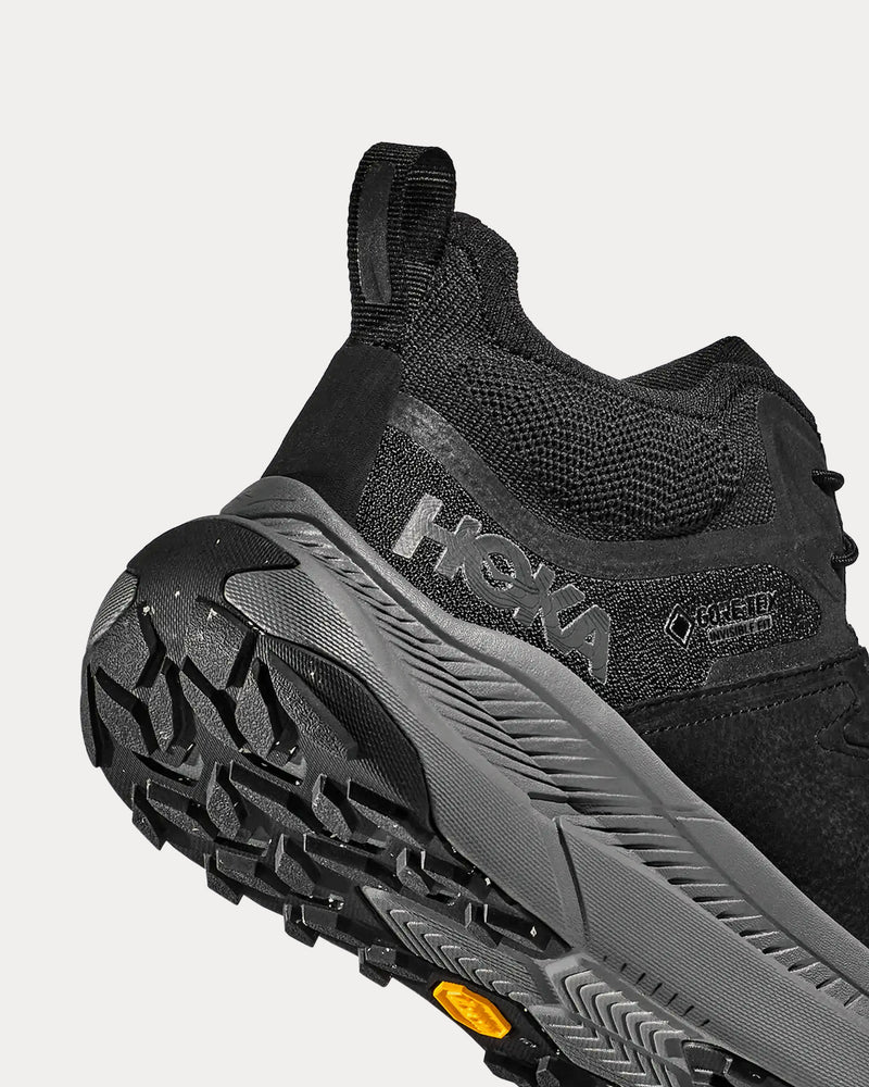 HOKA Transport Chukka Gore-Tex Black / Black Running Shoes - 3