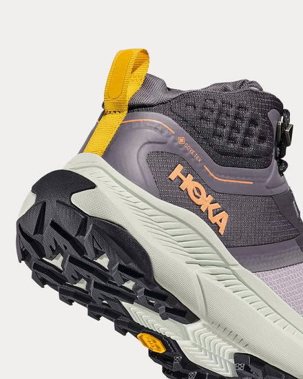HOKA Transport Hike Gore-Tex Grey Skies / Sea Grass Hiking Shoes - 5