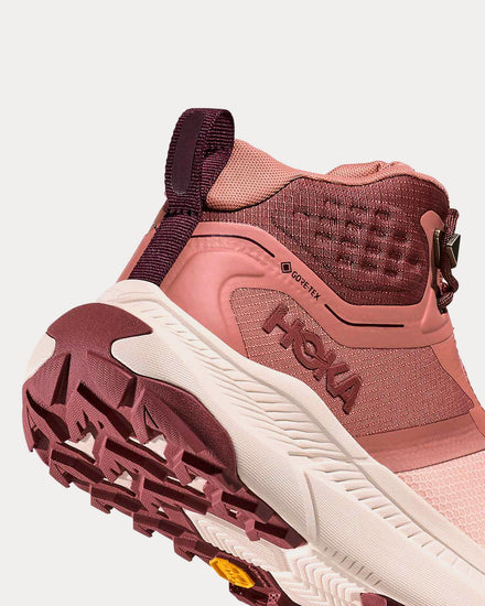 HOKA Transport Hike Gore-Tex Rose Latte / Blush Hiking Shoes - 4