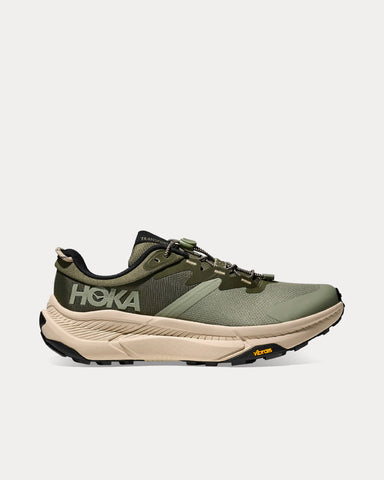 HOKA Transport Sea Moss / Eucalyptus Low Top Sneakers