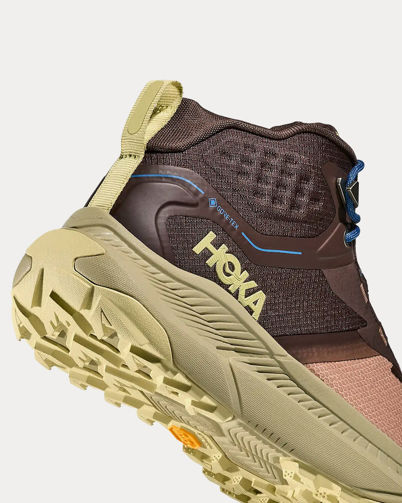 HOKA Transport Hike Gore-Tex Walnut / Maple Hiking Boots - 5