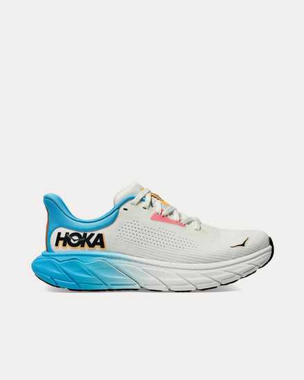 HOKA Arahi 7 Blanc De Blanc / Swim Day Running Shoes - 1