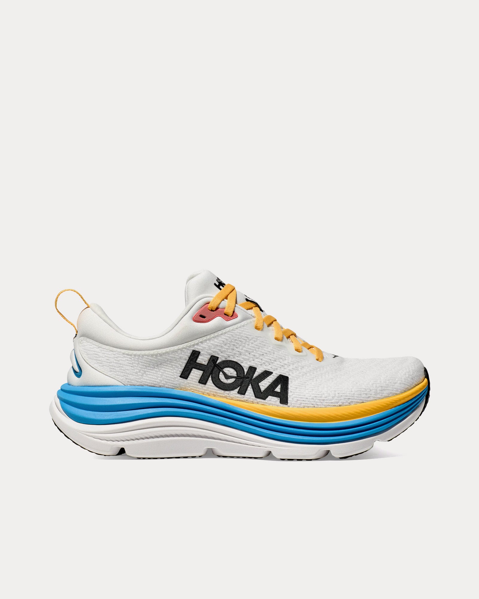 Hoka - Gaviota 5 Blanc De Blanc / Swim Day Running Shoes