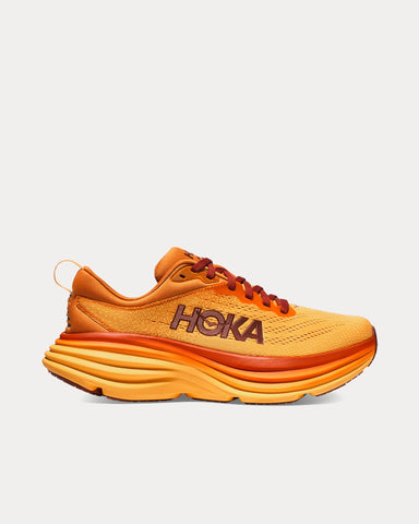 HOKA Bondi 8 Amber Haze / Sherbet Running Shoes