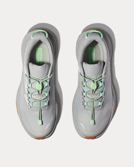 HOKA Transport Harbor Mist / Lime Glow Low Top Sneakers - 2