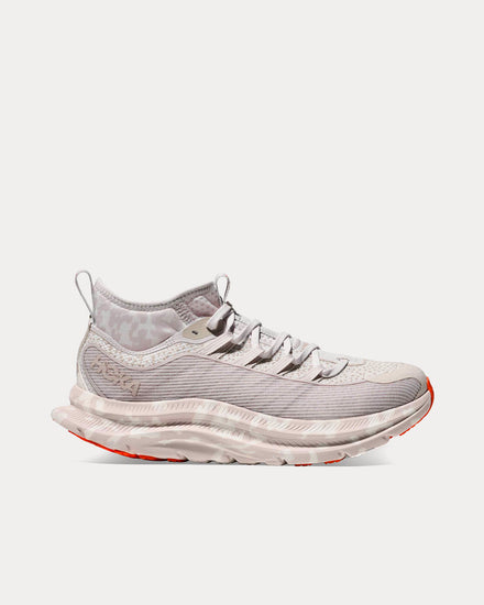 HOKA x Studio Proba Kawana Mid White Sand / Tangerine Tango Running Shoes - 1