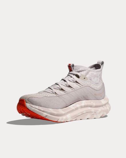 HOKA x Studio Proba Kawana Mid White Sand / Tangerine Tango Running Shoes - 3