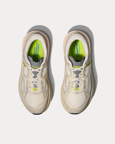 HOKA x Supervsn Clifton One9 Cannoli Cream / Tidal Foam Low Top Sneakers - 2