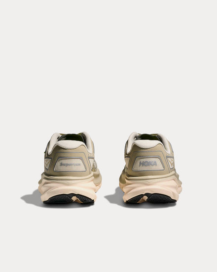 HOKA x Supervsn Clifton One9 Cannoli Cream / Tidal Foam Low Top Sneakers - 4