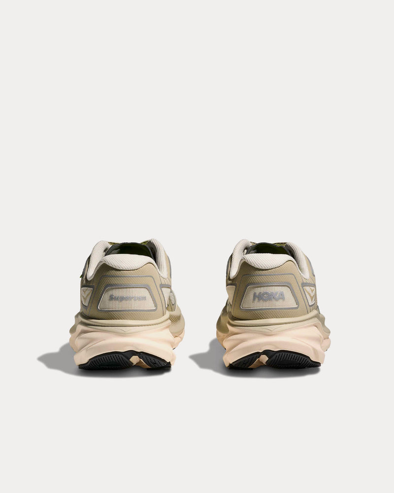 HOKA x Supervsn Clifton One9 Cannoli Cream / Tidal Foam Low Top Sneakers - 4