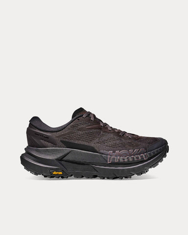 HOKA x _J.L-A.L_ Mafate X Jet Black / Espresso Running Shoes